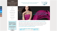 Desktop Screenshot of diamondsourcesa.com